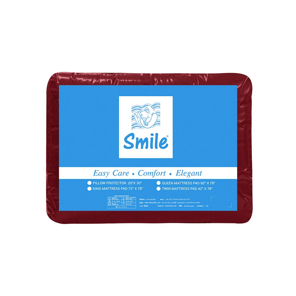 ผ้ารองกันเปื้อน 3.5 ฟุต PICASSO SMILE สี DARK RED