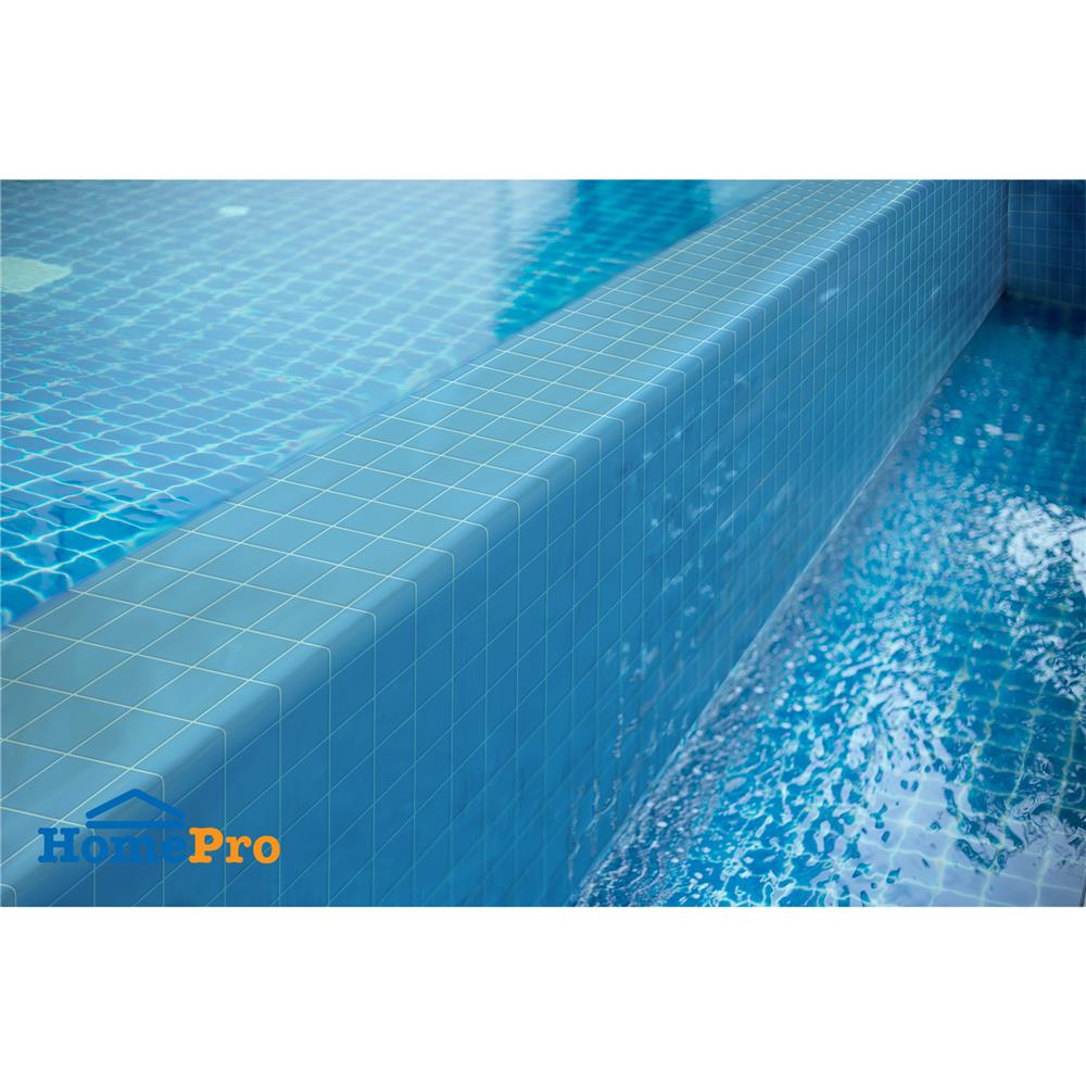 กระเบื้องพอร์ซเลนจมูกบันได 3x10 ซม. COTTO MT 4SL-Ex-6423 สีฟ้า PM 0.05 ตร.ม.