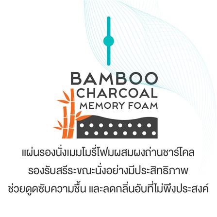 เบาะรองนั่ง ERGOTREND ERGO SEAT CUSHION 18X15 นิ้ว สีเทา_6