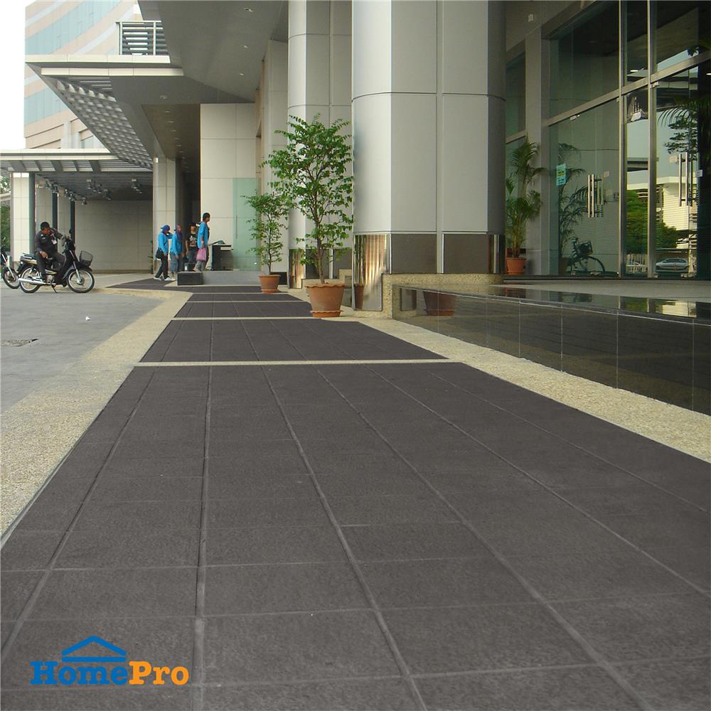 กระเบื้องดินเผา 8x8 นิ้ว KENZAI แกรนิตโต้ ซุปเปอร์แบล็ค 16P