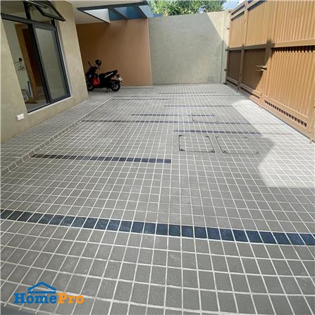 กระเบื้องดินเผา 4x4 นิ้ว KENZAI แกรนิตโต้ ไททาเนียมเกรย์ 60P_2