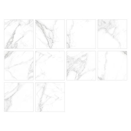 กระเบื้องพื้น 12x12 นิ้ว SMILE เอดก้าร์ ขาว A 1 ตร.ม._1