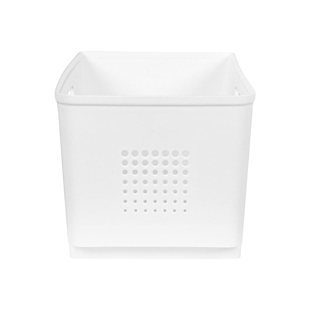 กล่องอเนกประสงค์ STACKO BONNIE  M 30.5x18.2x16 ซม. สีขาว