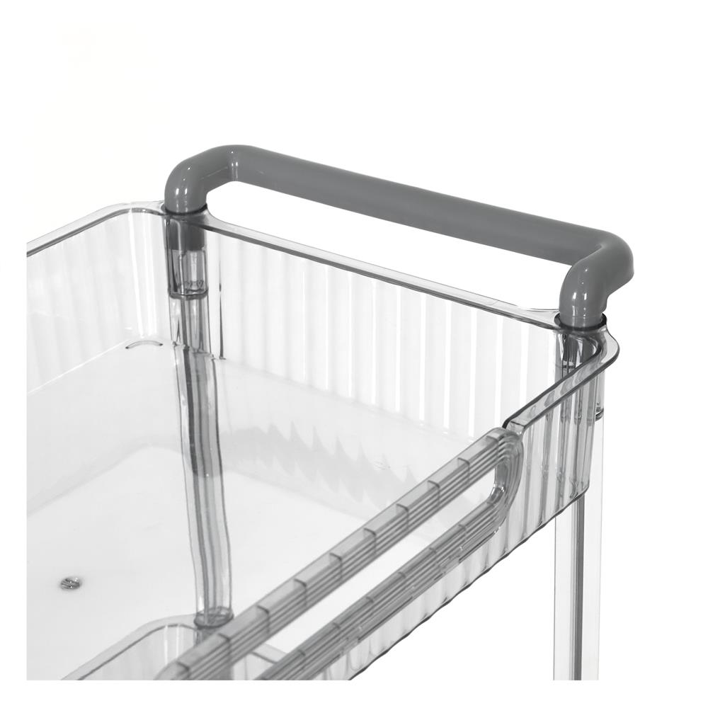 ชั้นวางของ 4 ชั้น STACKO BREIS 43.5x29x87 ซม. สีใส