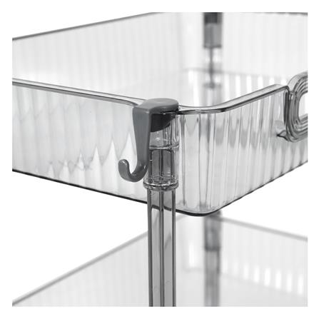 ชั้นวางของ 4 ชั้น STACKO BREIS 43.5x29x87 ซม. สีใส_2