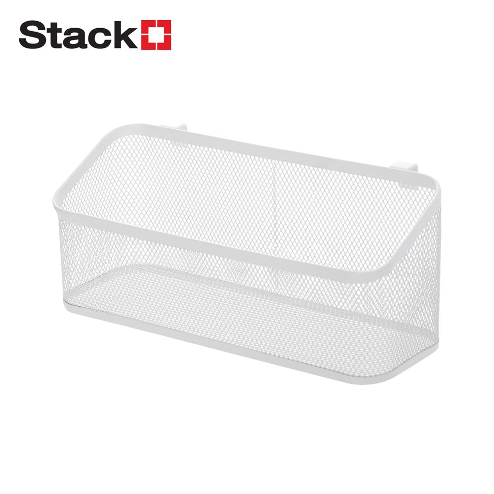 ตะกร้า (A) STACKO EZY 28x11.8x12 ซม. สีขาว_0