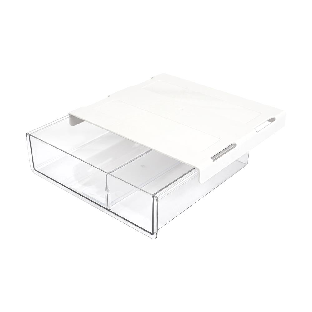 กล่องลิ้นชักใต้โต๊ะ STACKO SIZE M 23.9x21.5x6.5 ซม. สีใส