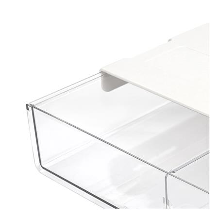 กล่องลิ้นชักใต้โต๊ะ STACKO SIZE M 23.9x21.5x6.5 ซม. สีใส_3