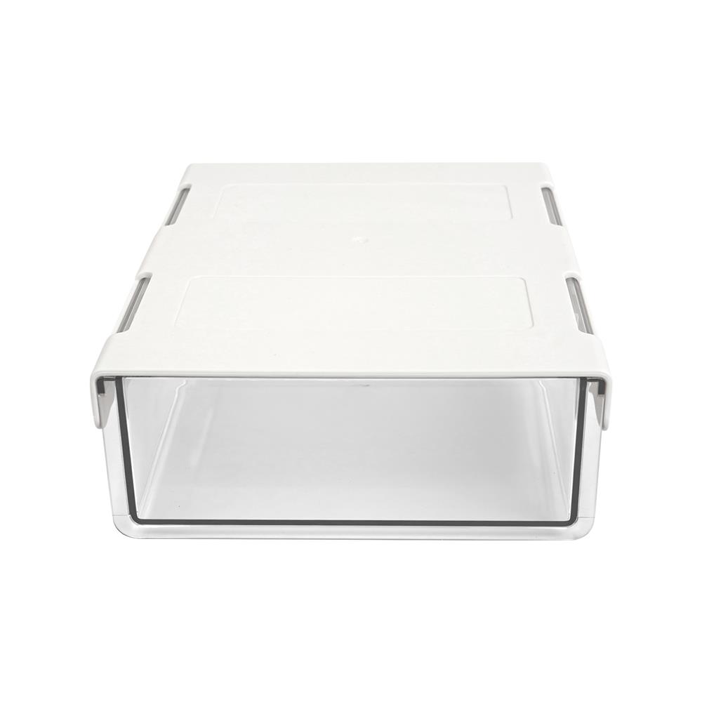 กล่องลิ้นชักใต้โต๊ะ STACKO SIZE S 21.4x16.9x6.5 ซม. สีใส