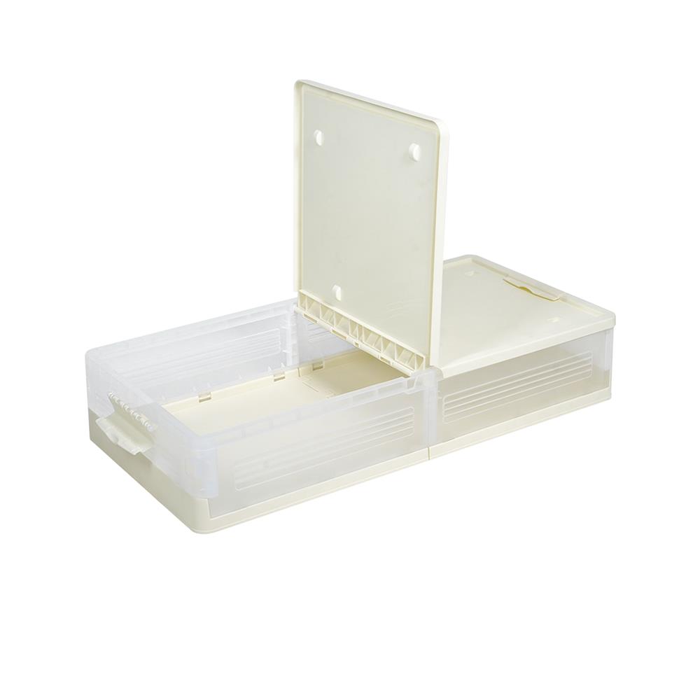 กล่องเก็บของใต้เตียง STACKO BONNIE SIZE S 82x40x16.5 ซม. สีขาว