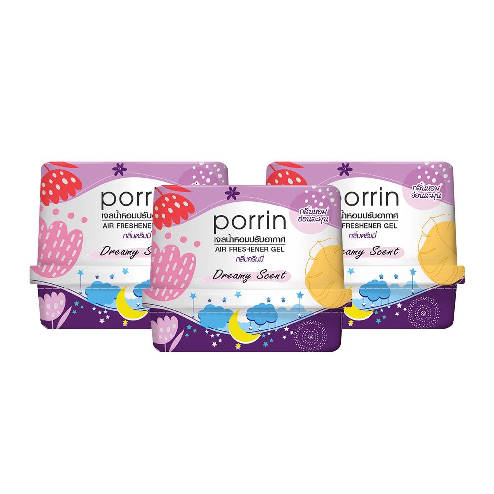 เจลปรับอากาศ PORRIN DREAMY 180 กรัม แพ็ก 3 ชิ้น_1