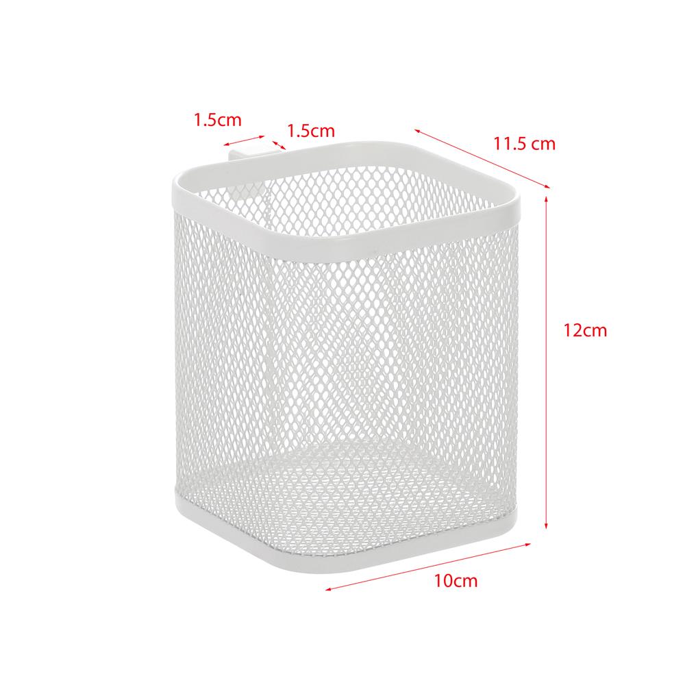 กล่องตะแกรงแขวน STACKO EZY 10x11.5x12 ซม. สีขาว