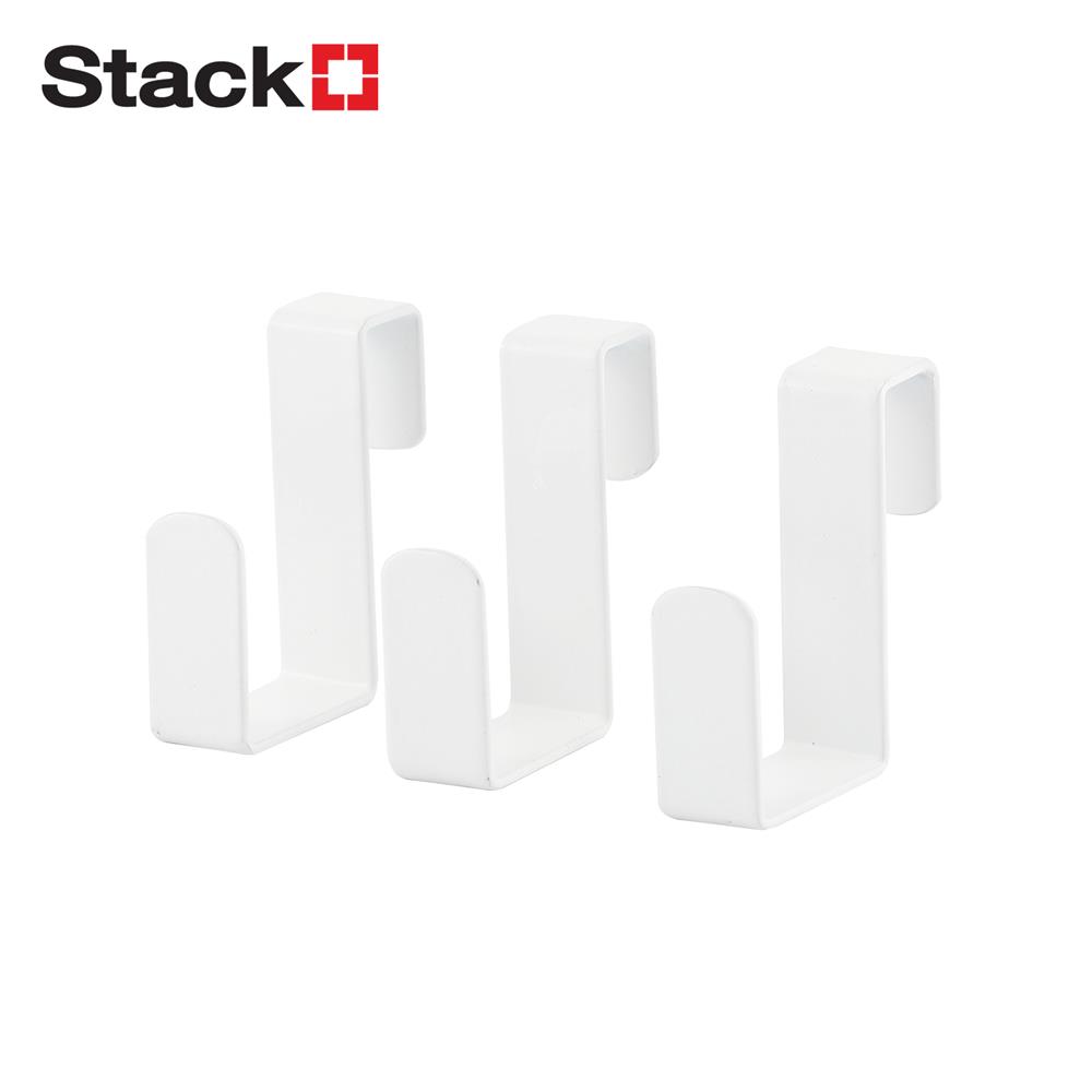 ขอแขวนเดี่ยว STACKO EZY 1.5x4.5x5 ซม. สีขาว แพ็ก 3 ชิ้น_0