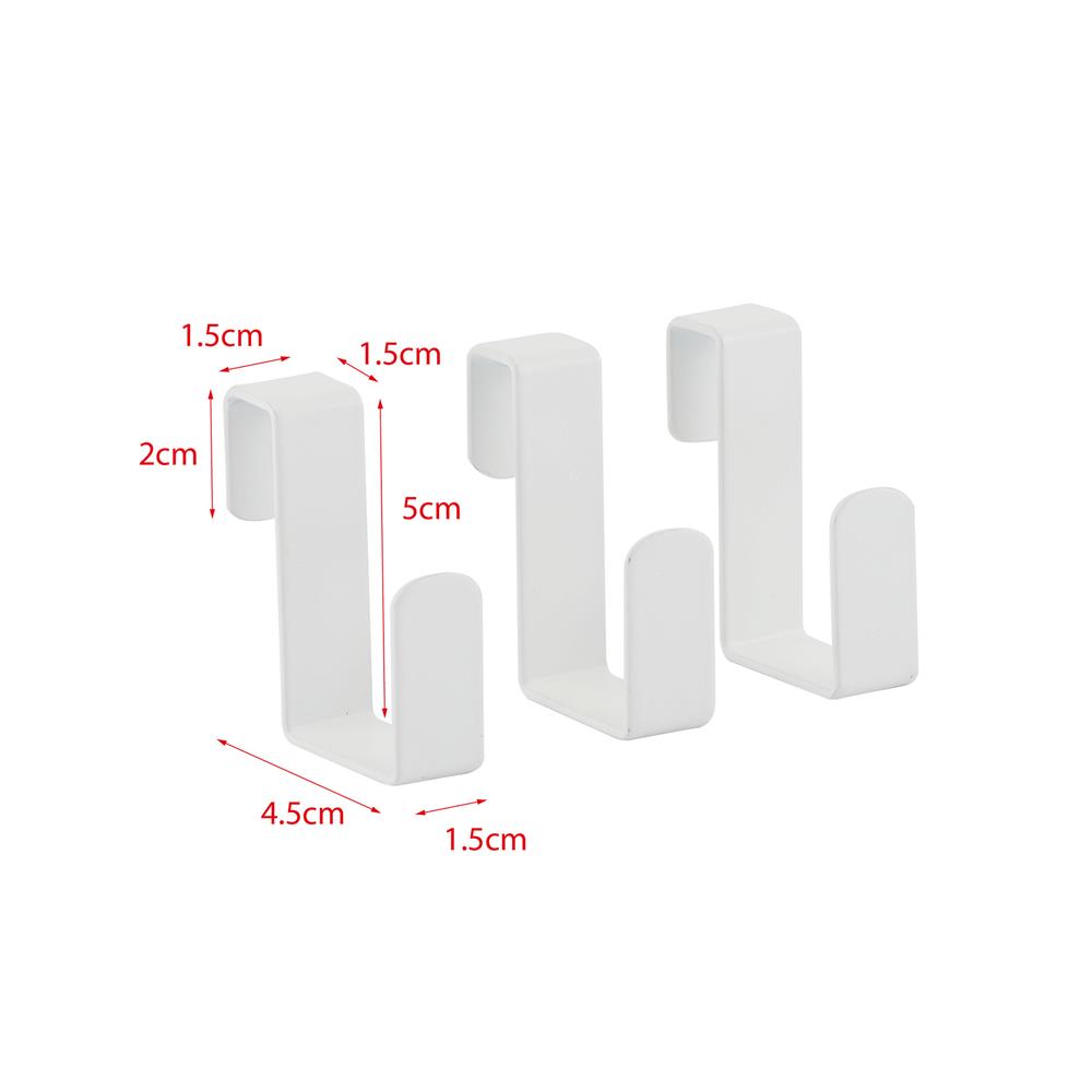 ขอแขวนเดี่ยว STACKO EZY 1.5x4.5x5 ซม. สีขาว แพ็ก 3 ชิ้น