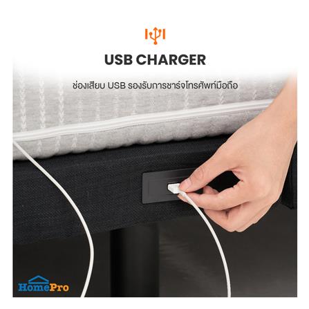 เตียงไฟฟ้าปรับระดับ 3.5 ฟุต ERGOTREND GRAVITY_3