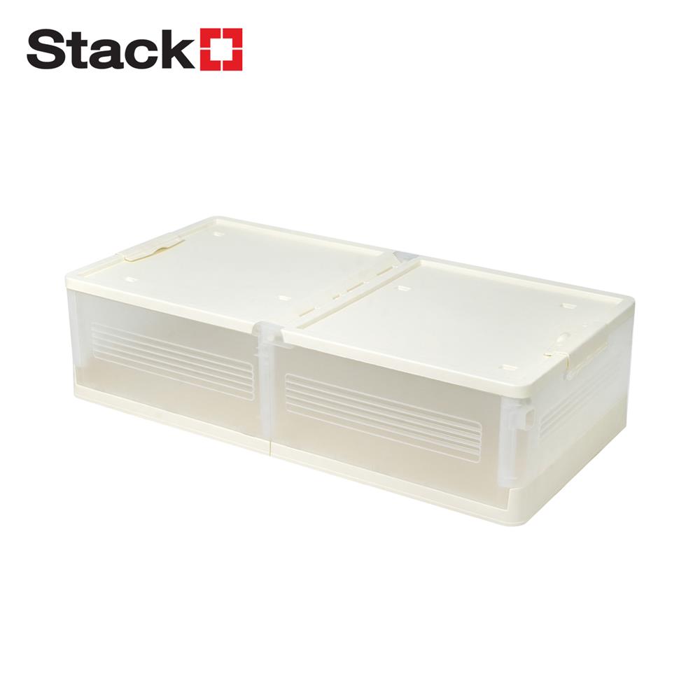 กล่องเก็บของใต้เตียง STACKO BONNIE SIZE M 82x40x23 ซม. สีขาว