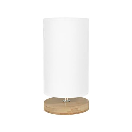 ไฟตั้งโต๊ะ CARINI A371L สีขาว/ลายไม้