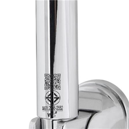 ชุดฝักบัวสายอ่อน 1 ระดับ WS WHS-4100 สีโครม_3