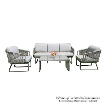 ชุดโซฟาสนาม IVY SF011 FLORENCE สีเทา_0