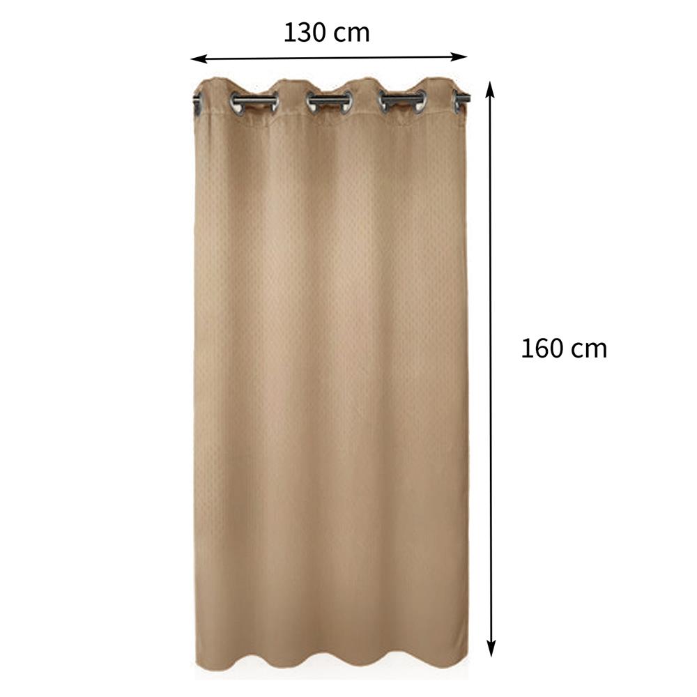 ผ้าม่าน EYELET HOME LIVING STYLE KYLIE UV 130X160 ซม. สีน้ำตาล