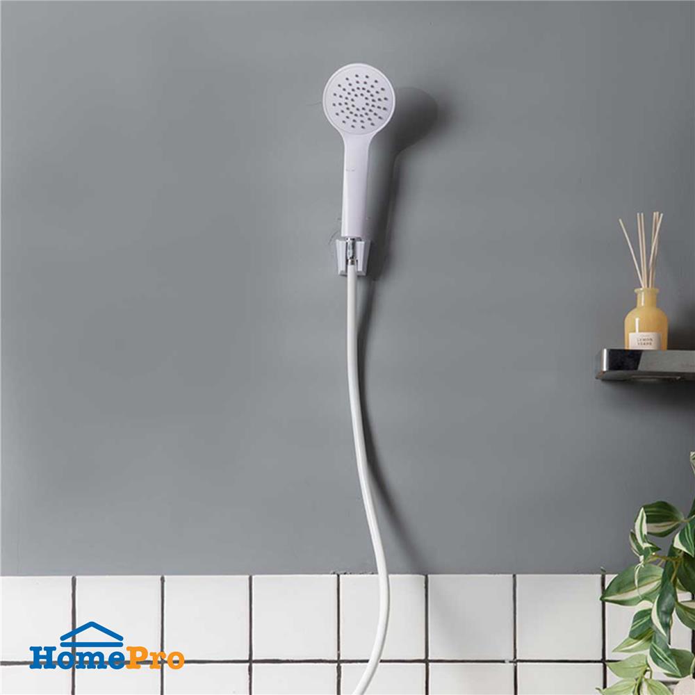 ชุดฝักบัวสายอ่อน 1 ระดับ RASLAND RA D411-4111 สีขาว