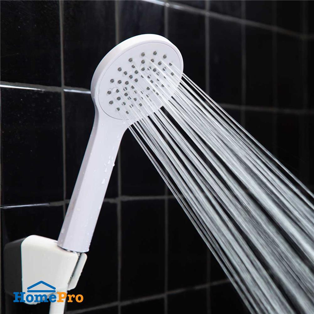 ชุดฝักบัวสายอ่อน 1 ระดับ RASLAND RA D411-4111 สีขาว