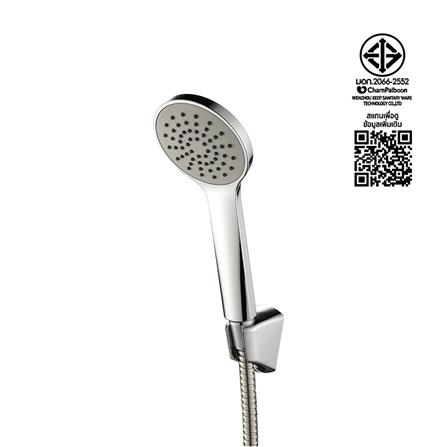ชุดฝักบัวสายอ่อน 1 ระดับ RASLAND RA D411-400-CR สีโครม_2