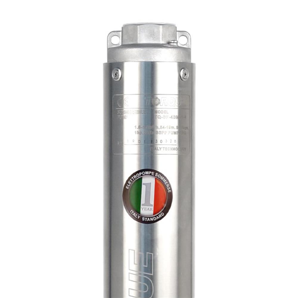 ปั๊มบาดาล TORQUE TQ-SP-4BM09-4 1 แรงม้า