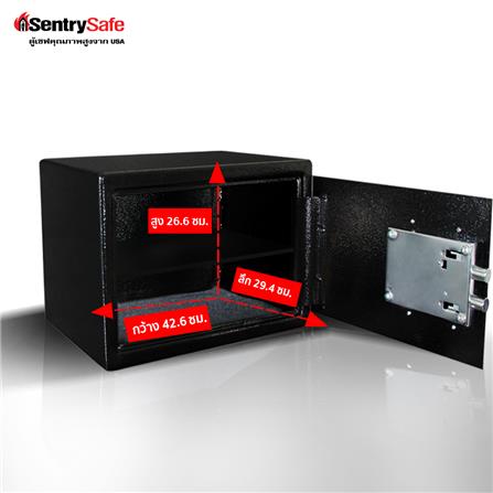 ตู้นิรภัย SENTRYSAFE X125 สีดำ_4