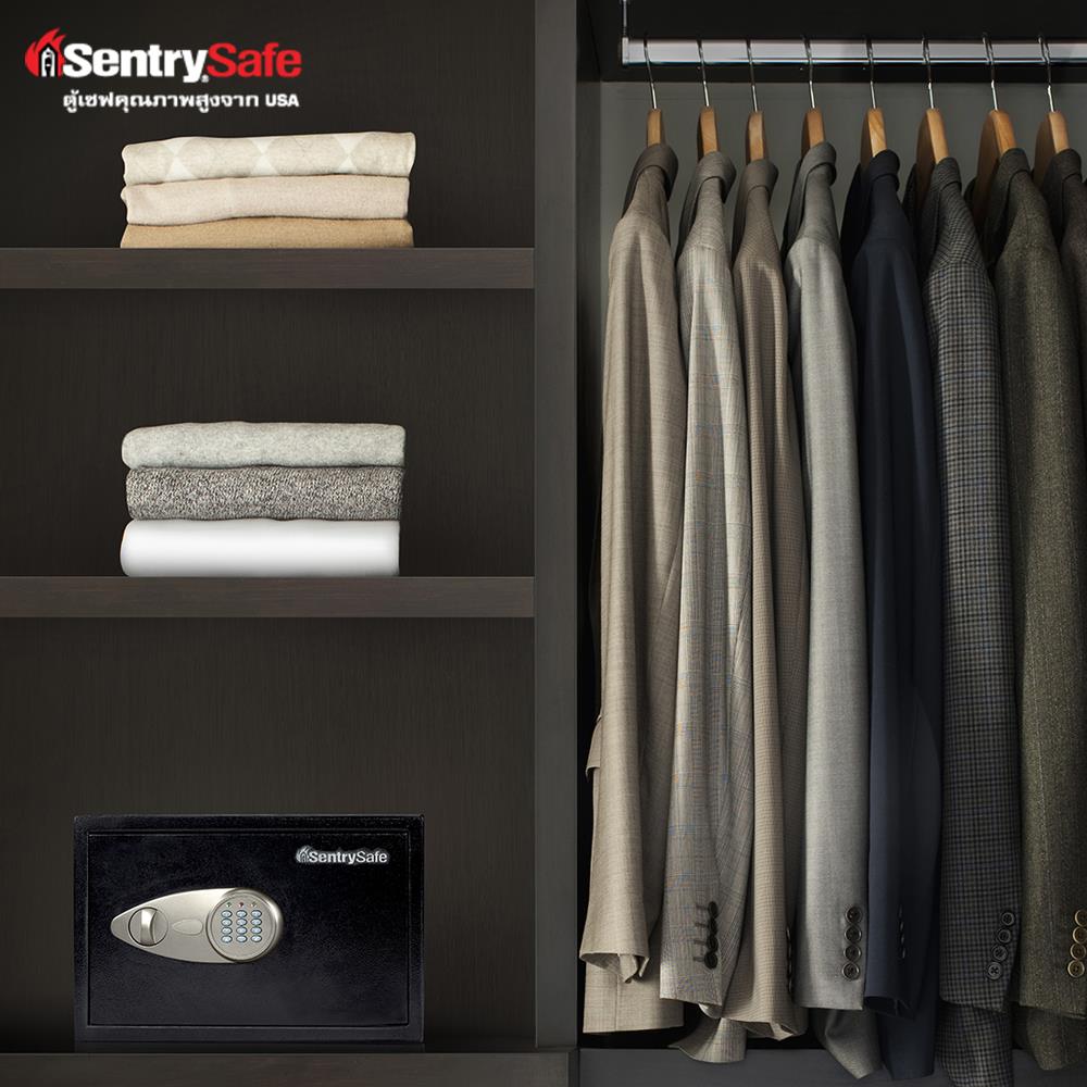 ตู้นิรภัย ELECTRONIC SENTRYSAFE X055 สีดำ