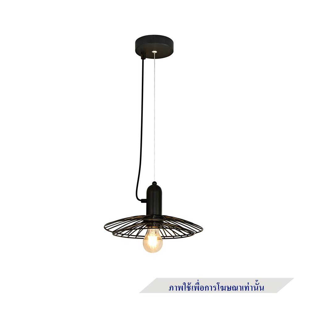 ไฟช่อ CARINI P190425 สีดำ 1 หัว