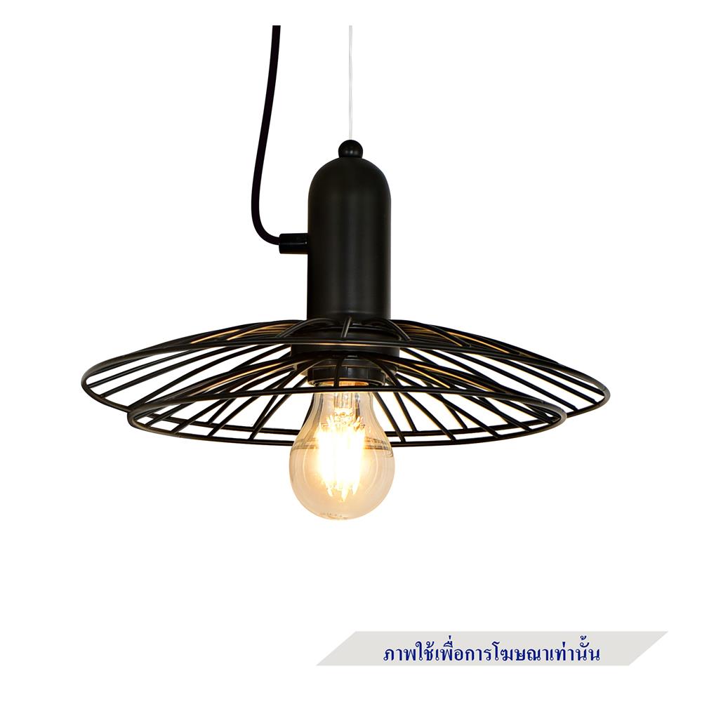 ไฟช่อ CARINI P190425 สีดำ 1 หัว