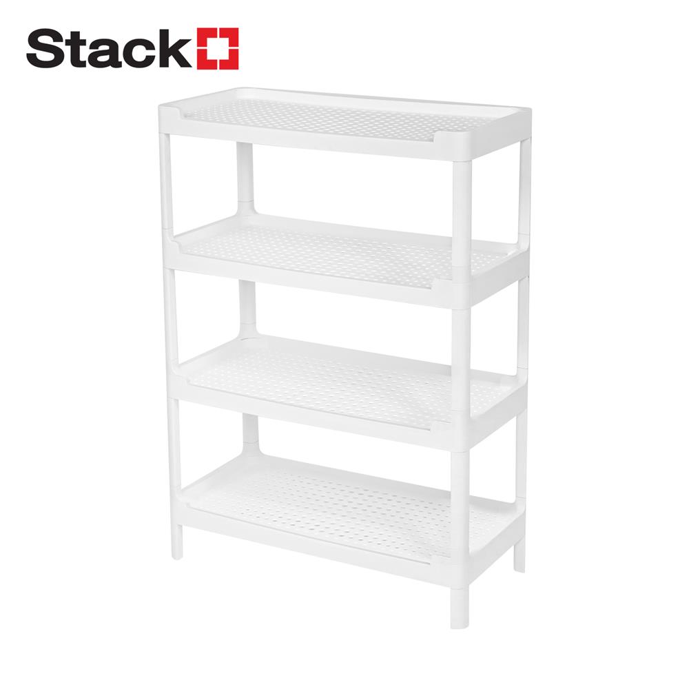 ชั้นพลาสติก 4 ชั้น STACKO HH-1066/4 65x30x89.5 ซม. สีขาว_0