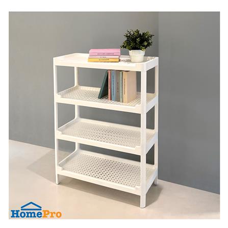 ชั้นพลาสติก 4 ชั้น STACKO HH-1066/4 65x30x89.5 ซม. สีขาว_4