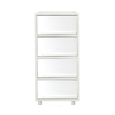 ตู้ลิ้นชัก 4 ชั้น STACKO MONO 34.2x36.5x74 ซม. สีขาว_1