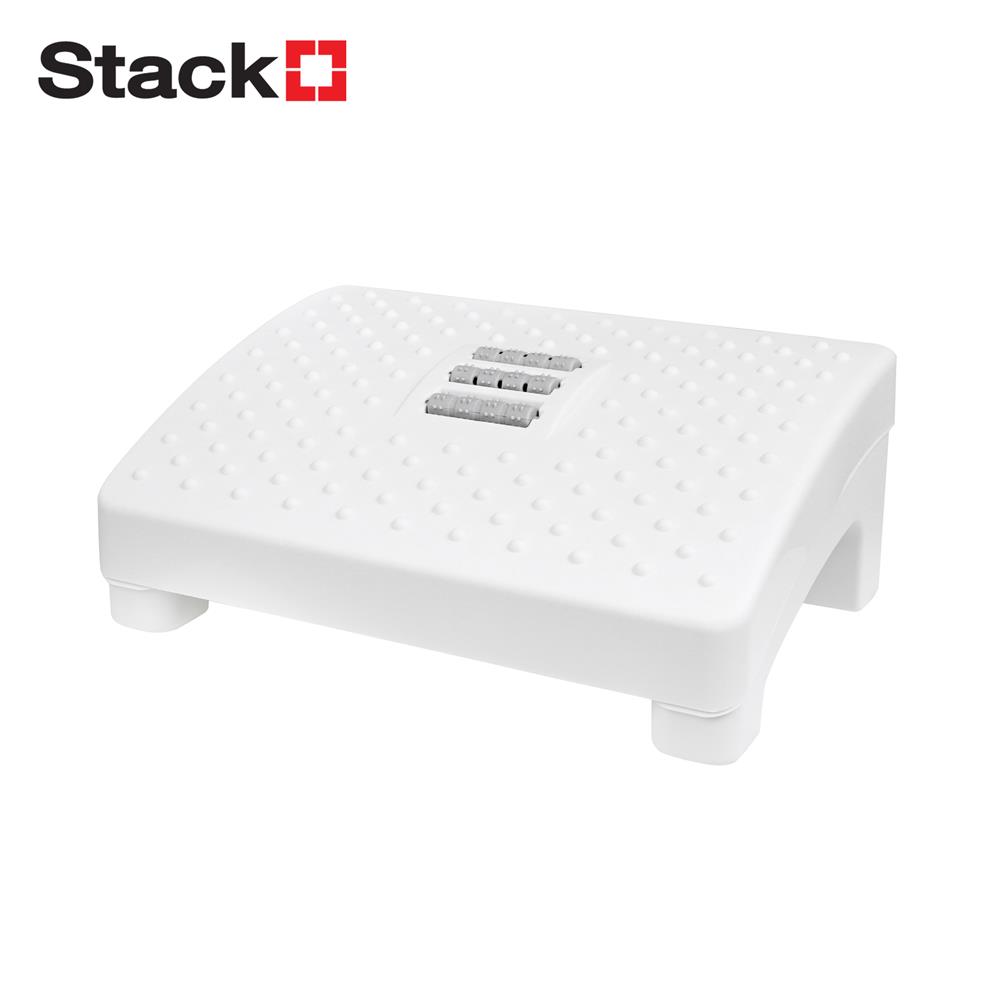 แท่นวางเท้า STACKO COMFY 39.5x26x15.5 ซม. สีขาว_1