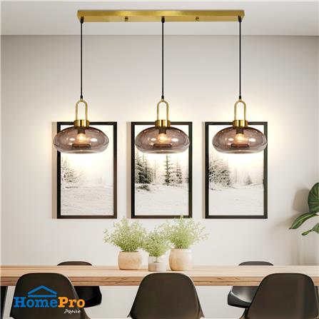 ไฟช่อ CARINI P170814-3 สีดำ/ทอง 3 หัว_3