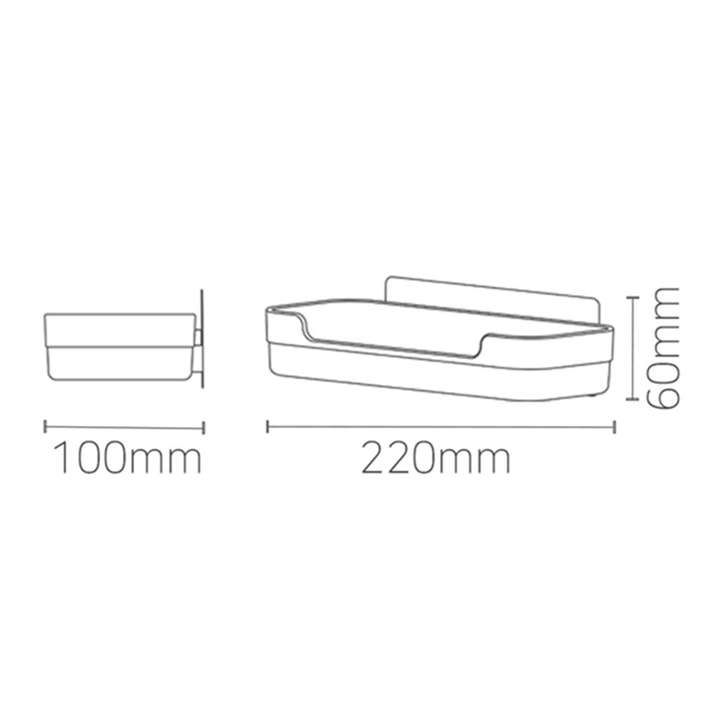 ตะแกรงวางของ DEHUB VMS220-CW180 สีขาว