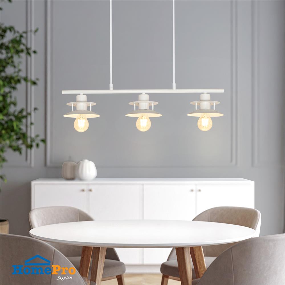 ไฟช่อ CARINI P200425-3 สีขาว 3 หัว