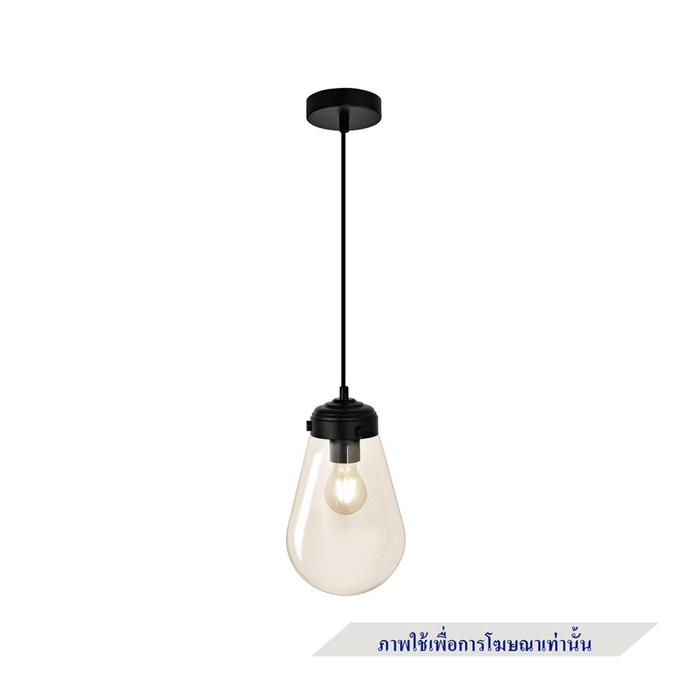 ไฟช่อ CARINI P180972 สีดำ 1 หัว