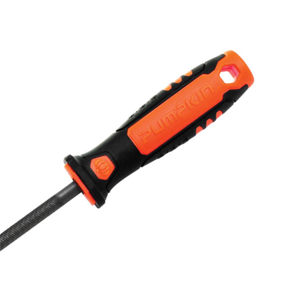 ตะไบแทงเลื่อยโซ่พร้อมด้าม PUMPKIN 8 นิ้ว x 5.5 มม. (7/32 นิ้ว)