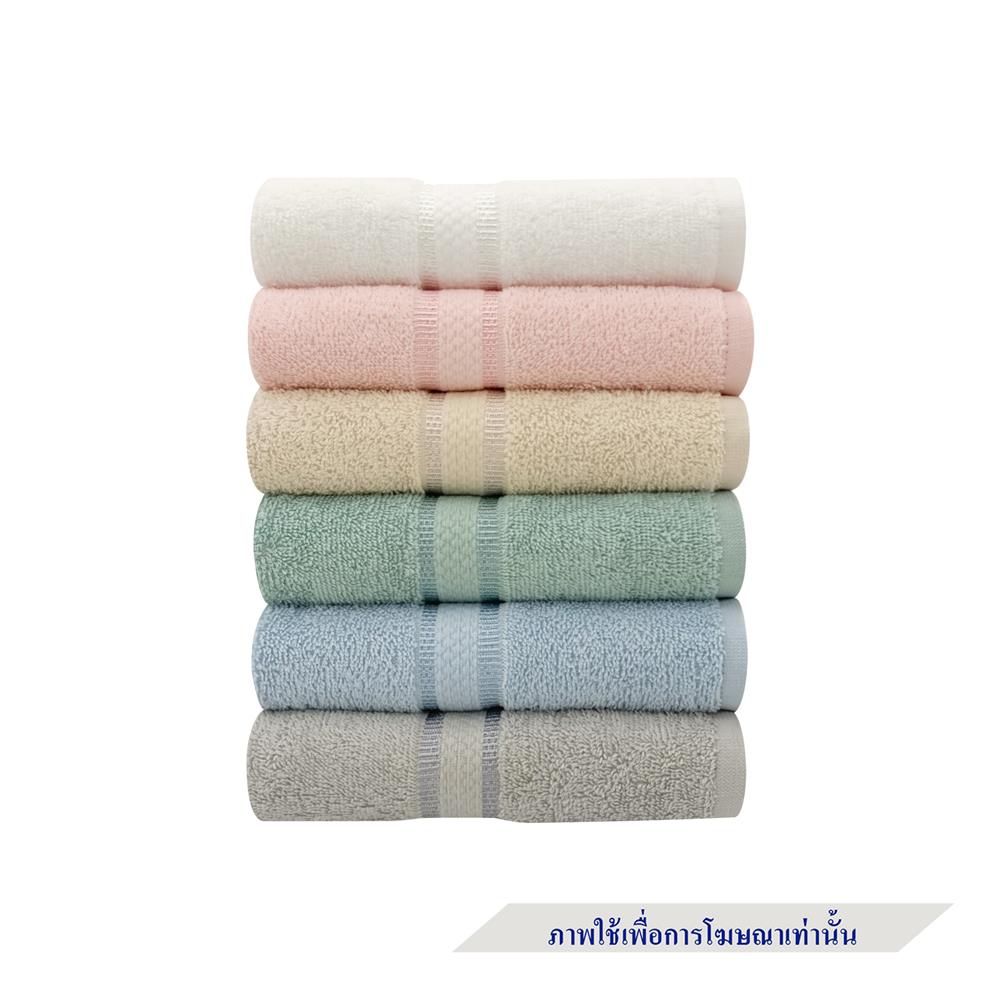 ผ้าขนหนู SANTAS FLUFFY CARESS 16X32 นิ้ว สี MINT