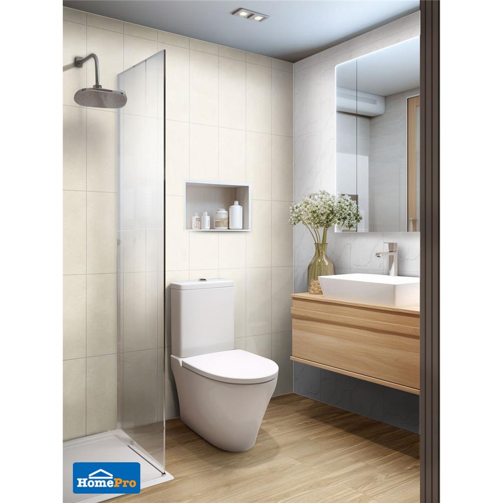 กระเบื้องผนัง 25x40 ซม. ภูผา เมรัลดา ไวท์ A 1 ตร.ม.