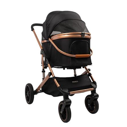 รถเข็นสำหรับสัตว์เลี้ยง PANDO PLUS25 สีดำ_0