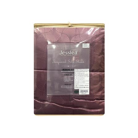 ชุดผ้าปูที่นอน 6 ฟุต 6 ชิ้น JESSICA SILKSHINE 22033QS747-1_3