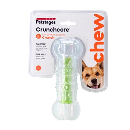 ของเล่นสุนัข PETSTAGES CRUNCHCORE ไซซ์ L สีเขียว_0