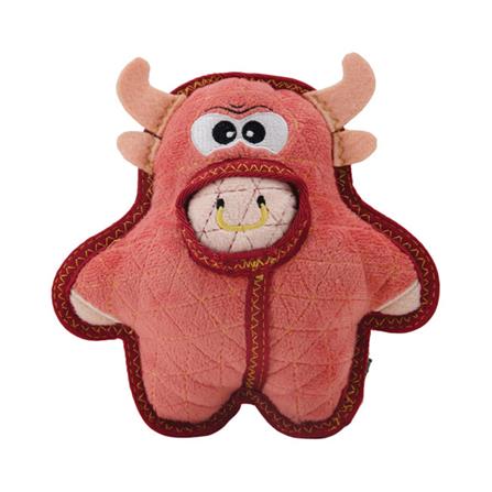 ของเล่นสุนัข OUTWARD HOUND XTREME SEAMZBULLไซซ์ M สีชมพู_0