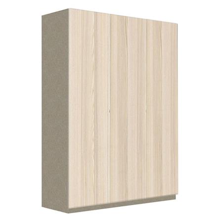 ตู้เสื้อผ้า 3 บานเปิด SB BUILT IN WARDROBE PLUS 59061107 150 ซม. สีไม้อ่อน_1