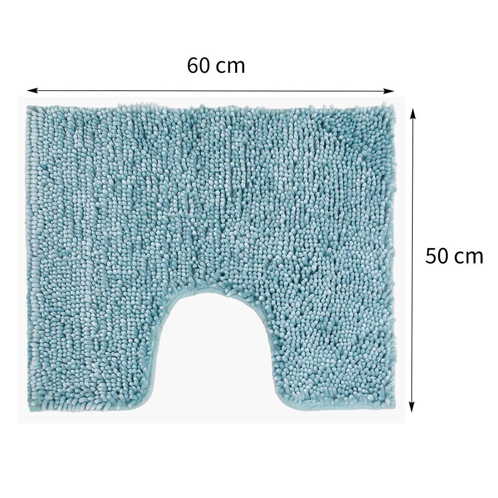 พรมห้องน้ำ HOME LIVING STYLE GRACE 50X60 ซม. สีฟ้า