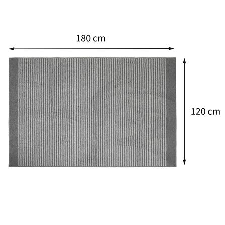 พรม HOME LIVING STYLE BERLIN 120X180 ซม. สีเทา_7